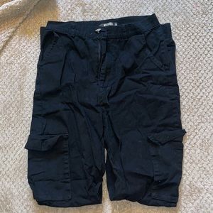 🆕 Missguided black cargo pants